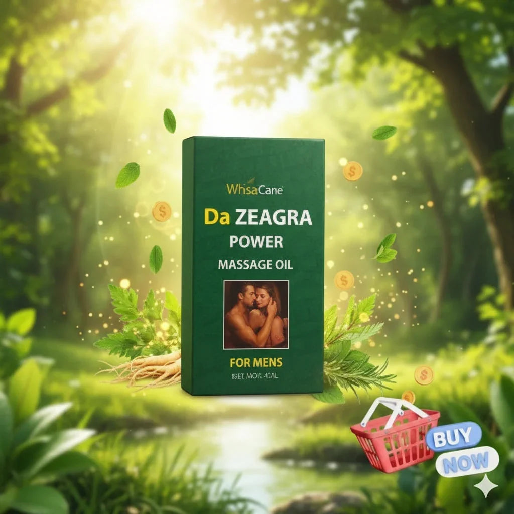 Da Zeagra Power Massage Oil - PAK