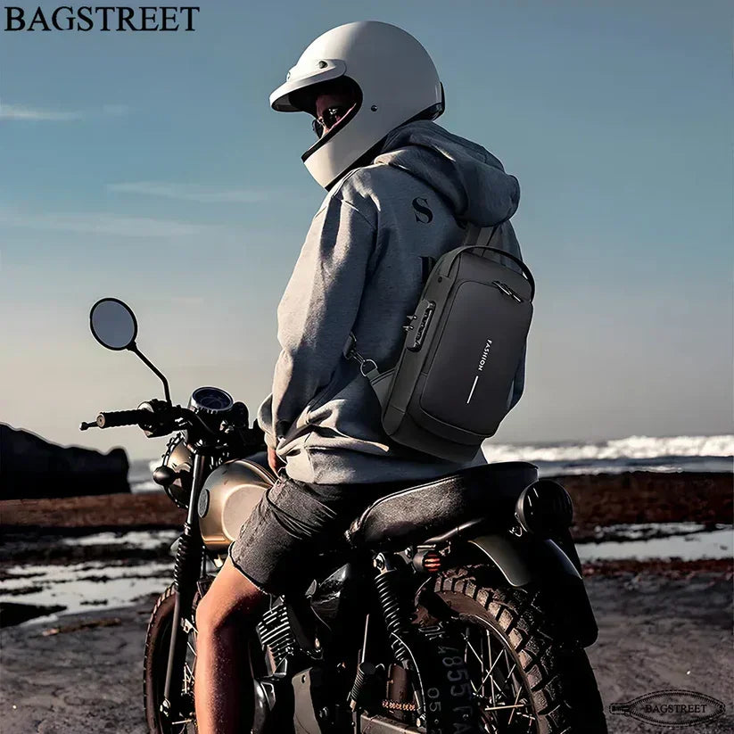 Chest Bag Multi function Cross-body Sport Running Travel Sling Pack Anti-theft For Men - PAK