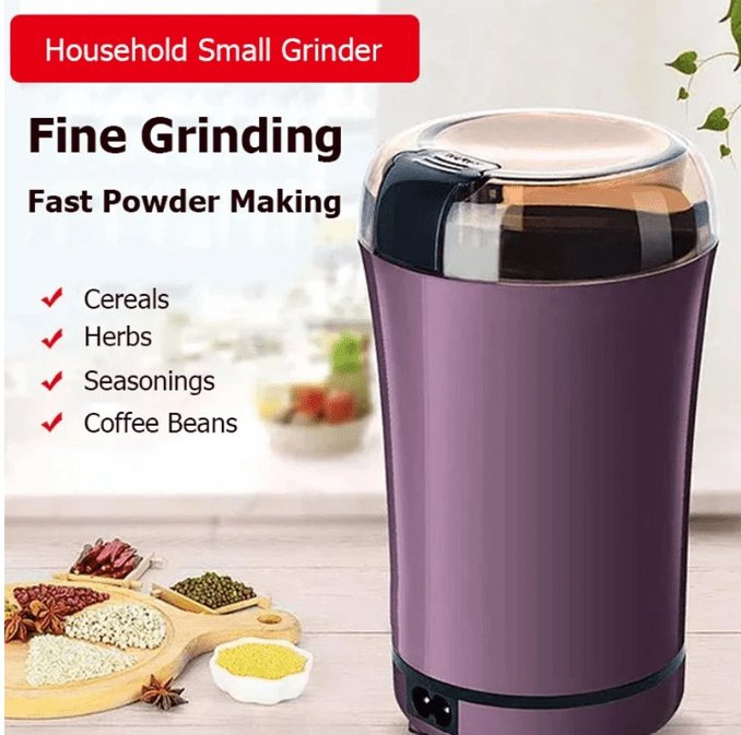 Versatile Stainless Steel Electric Coffee Grinder - PAK