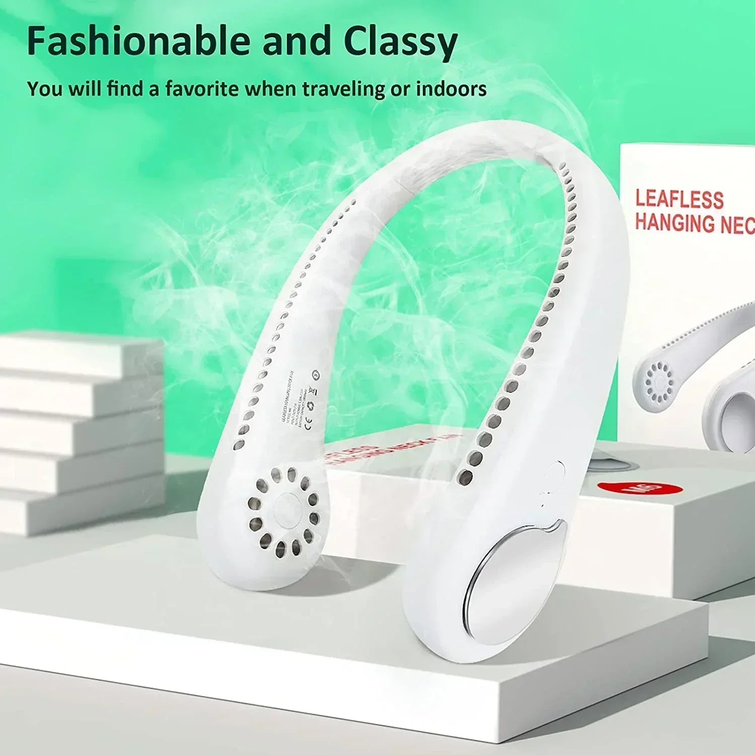 🔥 Portable Neck Hanging Cooling Fan 🔥 - PAK BEAUTIFY