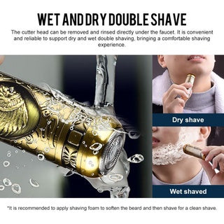 Mini Electric Shaver for Men: Compact Grooming on the Go - PAK