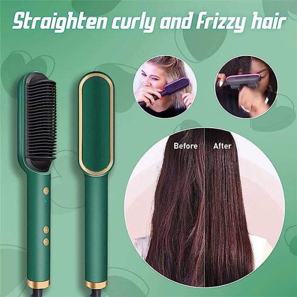 Revolutionary Electric Hair Straightening Brush - PAK BEAUTIFY