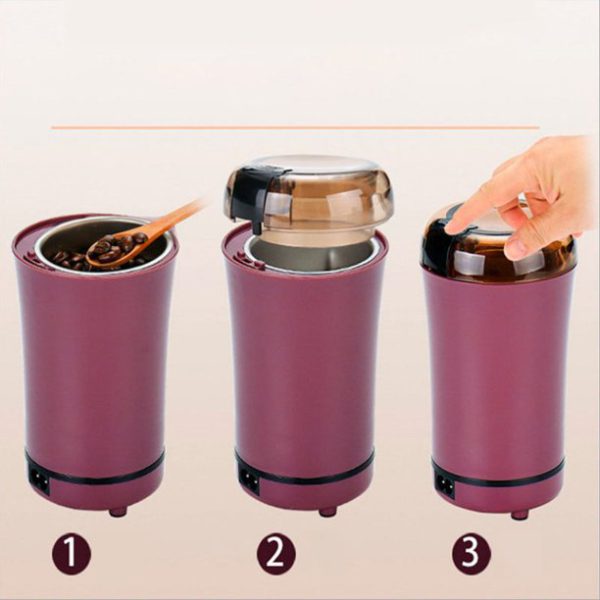 Versatile Stainless Steel Electric Coffee Grinder - PAK