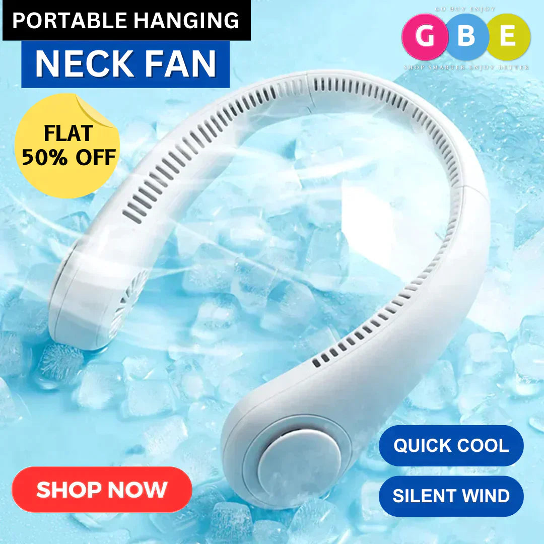 🔥 Portable Neck Hanging Cooling Fan 🔥 - PAK BEAUTIFY