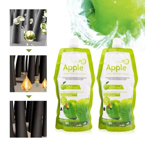 Original Apple Hair Color - Ammonia Free-No Side Effect - 1000ml - PAK