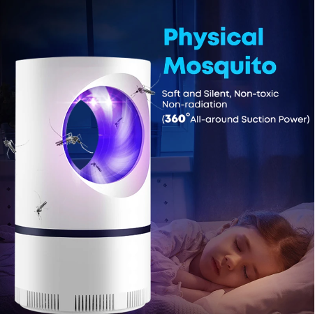 USB Mosquito Killer Lamp: LED Repellent & Trap for Insects - PAK
