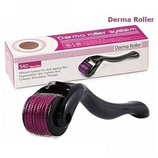 Skin Therapy Derma Roller With 540 Micro Needle Roller For Men And Women - My Store