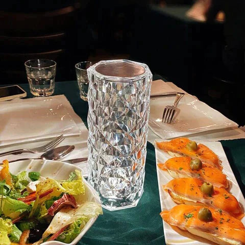 Crystal Table Touch Lamp - PAK BEAUTIFY
