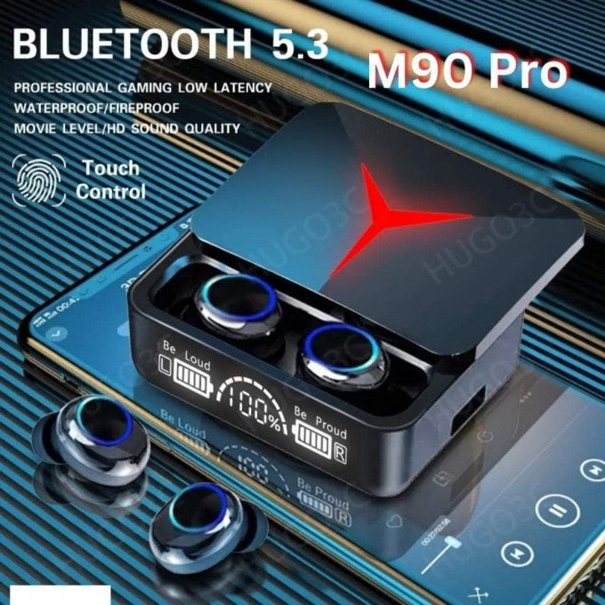 M90 Pro Tws Earphones True Wireless Earbuds - PAK