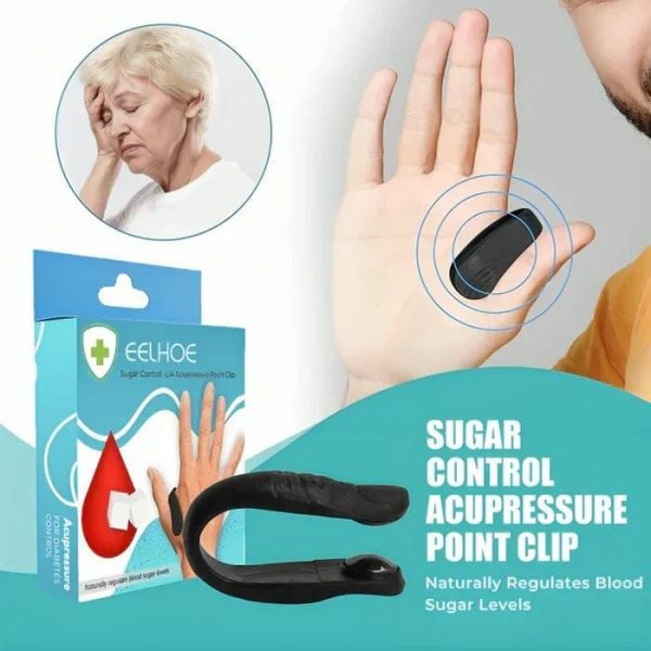 Sugar Control Li4 Acupressure Point Clip Wearable - PAK BEAUTIFY