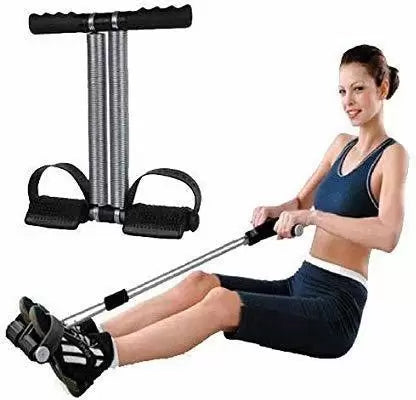 Tummy Trimmer Double Spring Exercise Machine Leg Exercise Thigh Exerciser - My Store